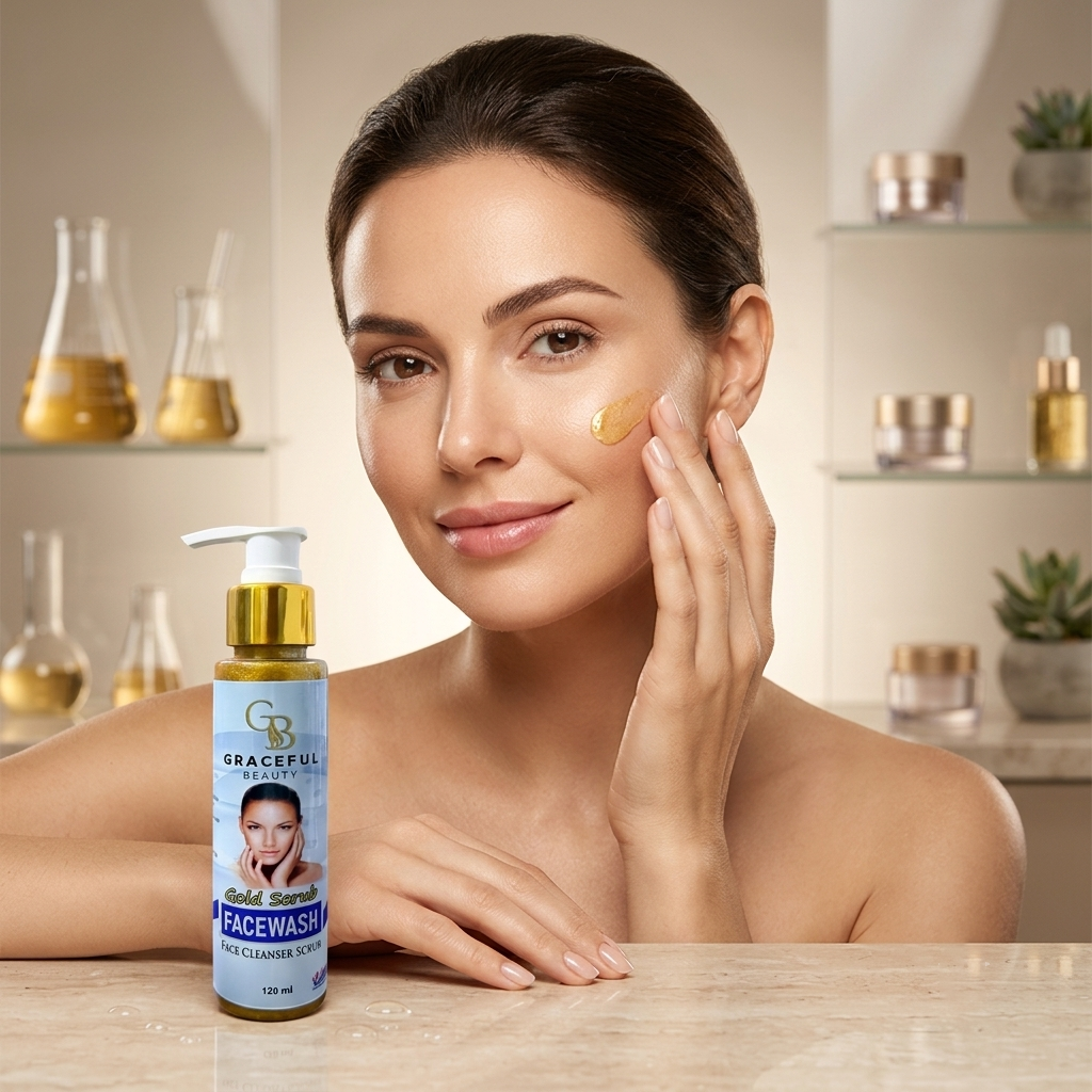 Graceful Beauty - Gold Scrub Facewash