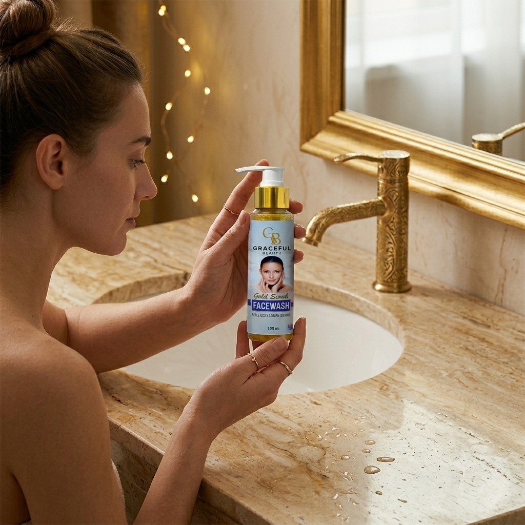 Graceful Beauty - Gold Scrub Facewash